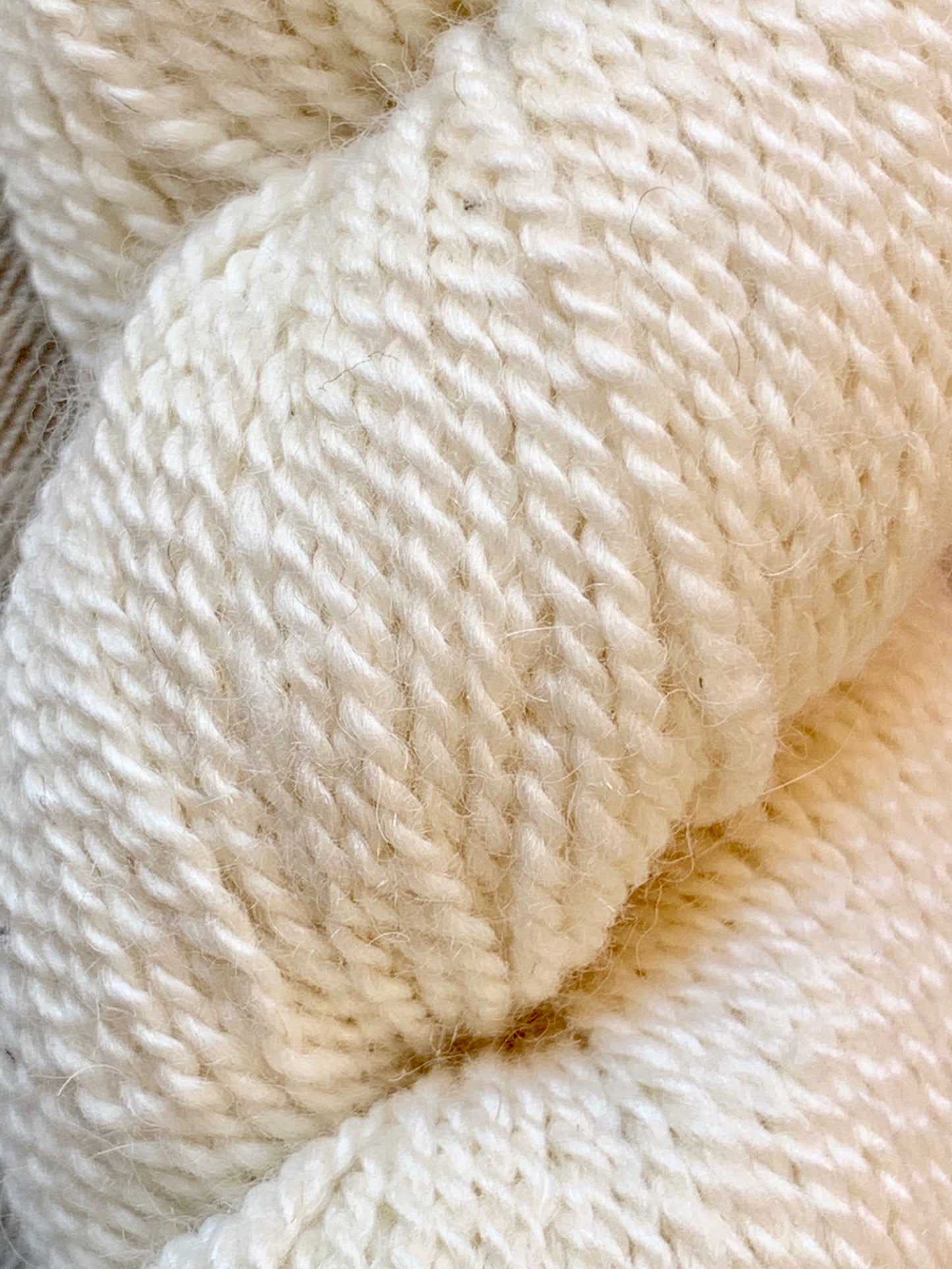 White Alpaca-Silk
